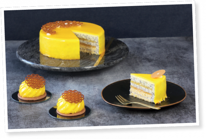 Mang&oacute;s-s&aacute;rga&shy;barackos-m&aacute;kos desszert