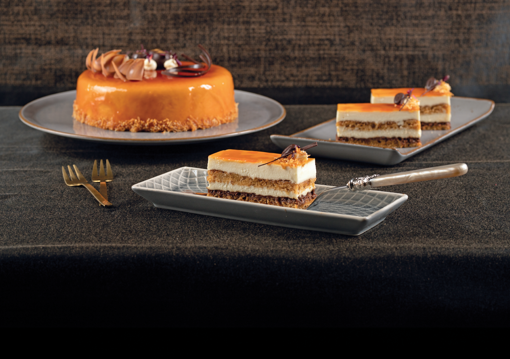 Espresso-karamell desszert